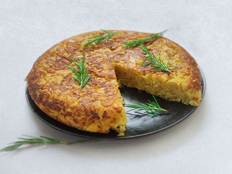 TORTILLA DE PATATA / CEBOLLA